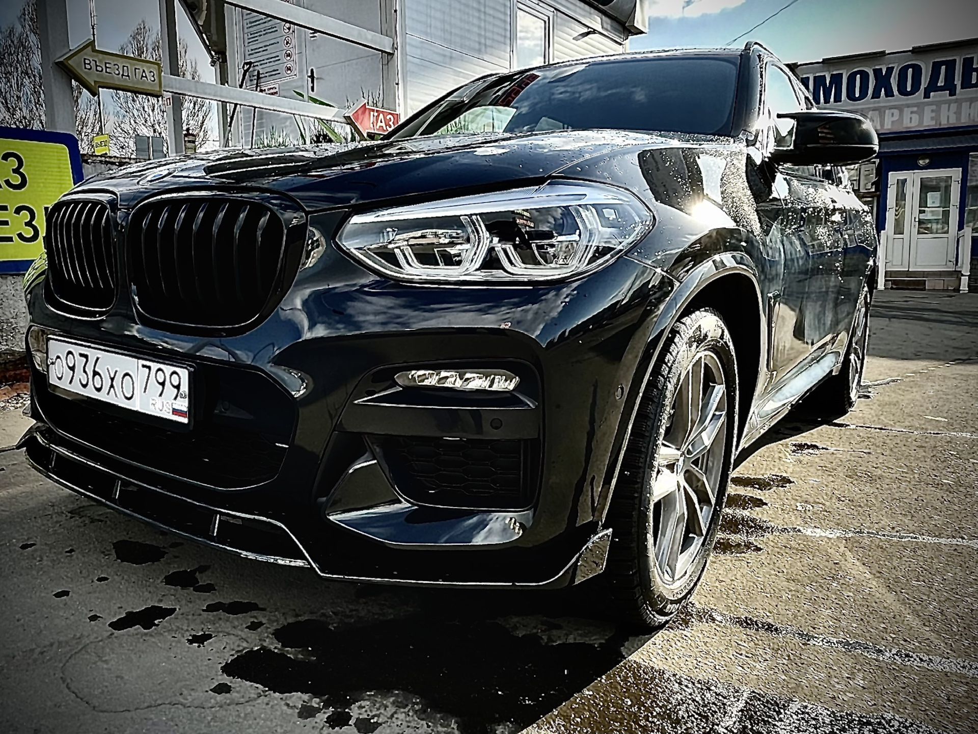 Передняя губа и задний диффузор в стиле х3м. — BMW X3 (G01), 2 л, 2020 ...