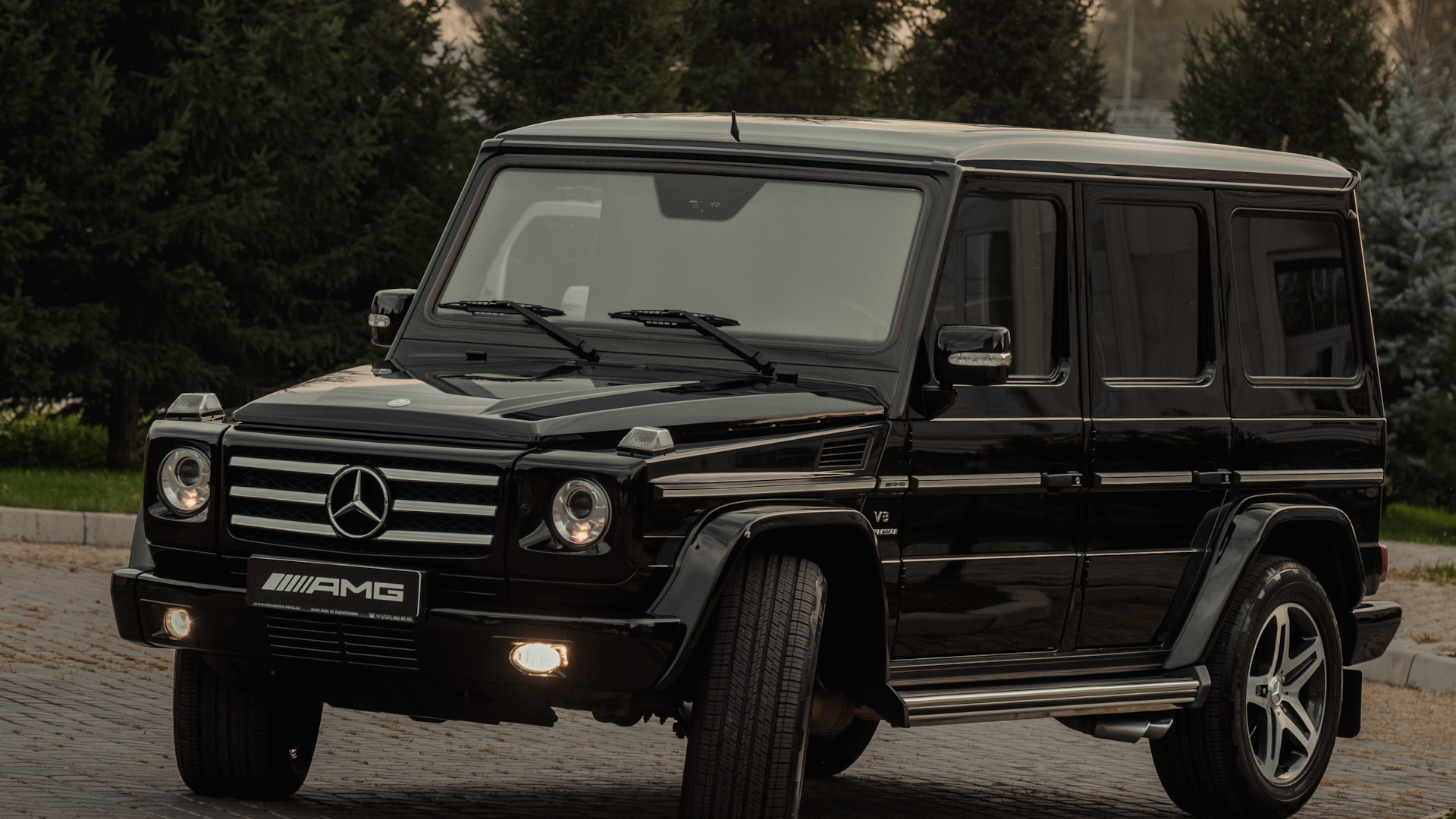 Продажа Mercedes-Benz G 55 AMG (W463) 2009 (бензин, АКПП) — с историей  обслуживания — DRIVE2.RU