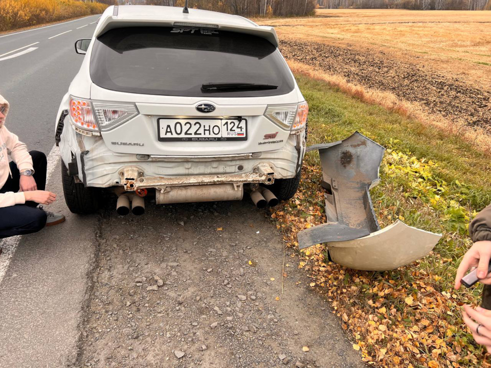 Поездка в Новосибирск — Subaru Impreza (GE/GH), 2 л, 2008 года ...