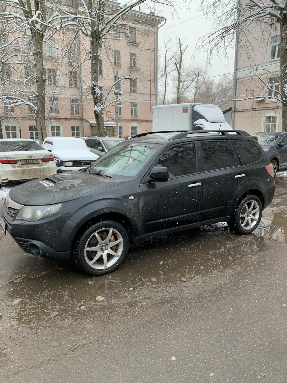 Диски Rays Versus r18 — Subaru Forester (SH), 2,5 л, 2008 года | колёсные  диски | DRIVE2