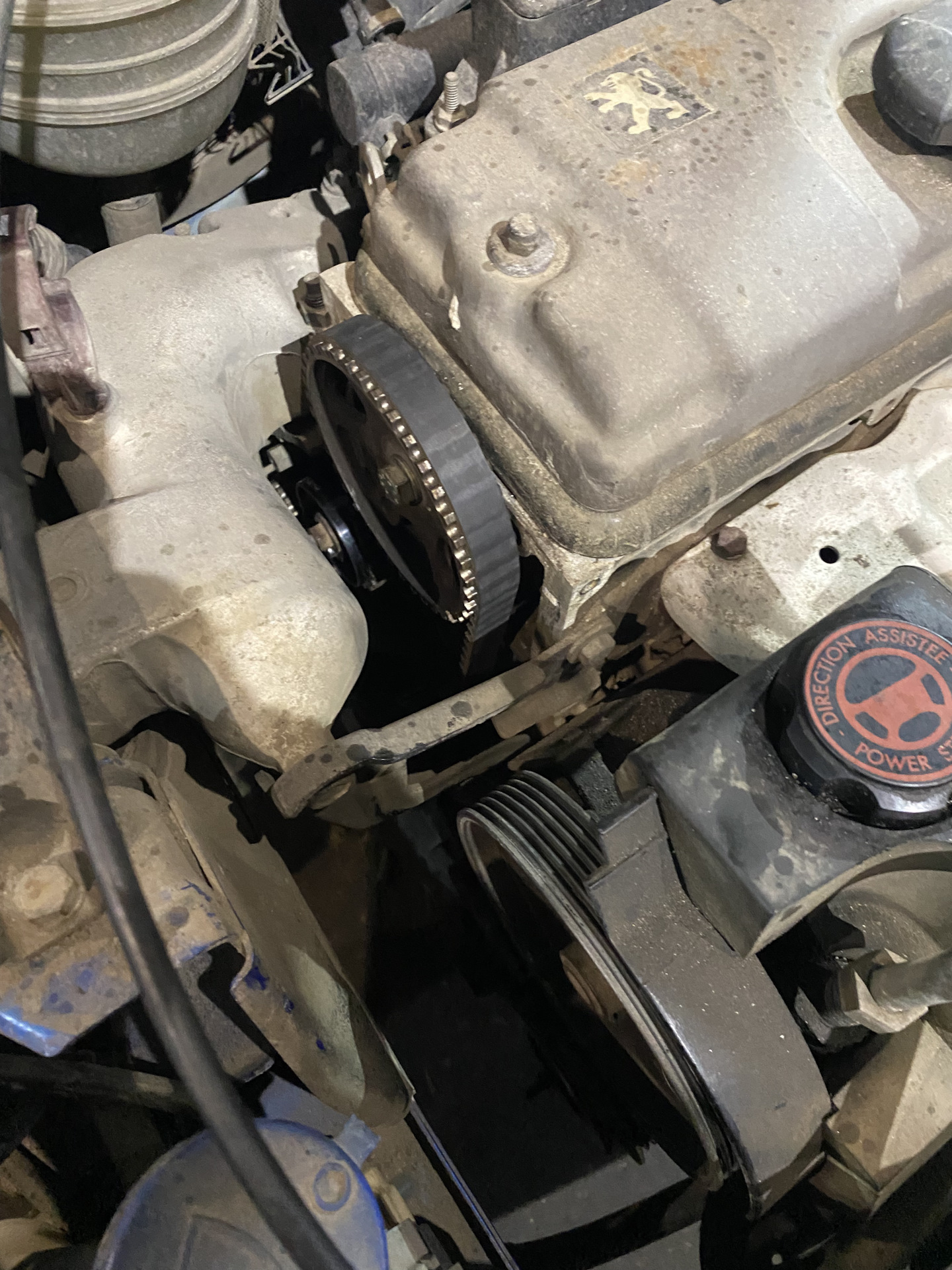 Ролики, подшипник кондиционера — Peugeot 206, 1,4 л, 2008 года ...