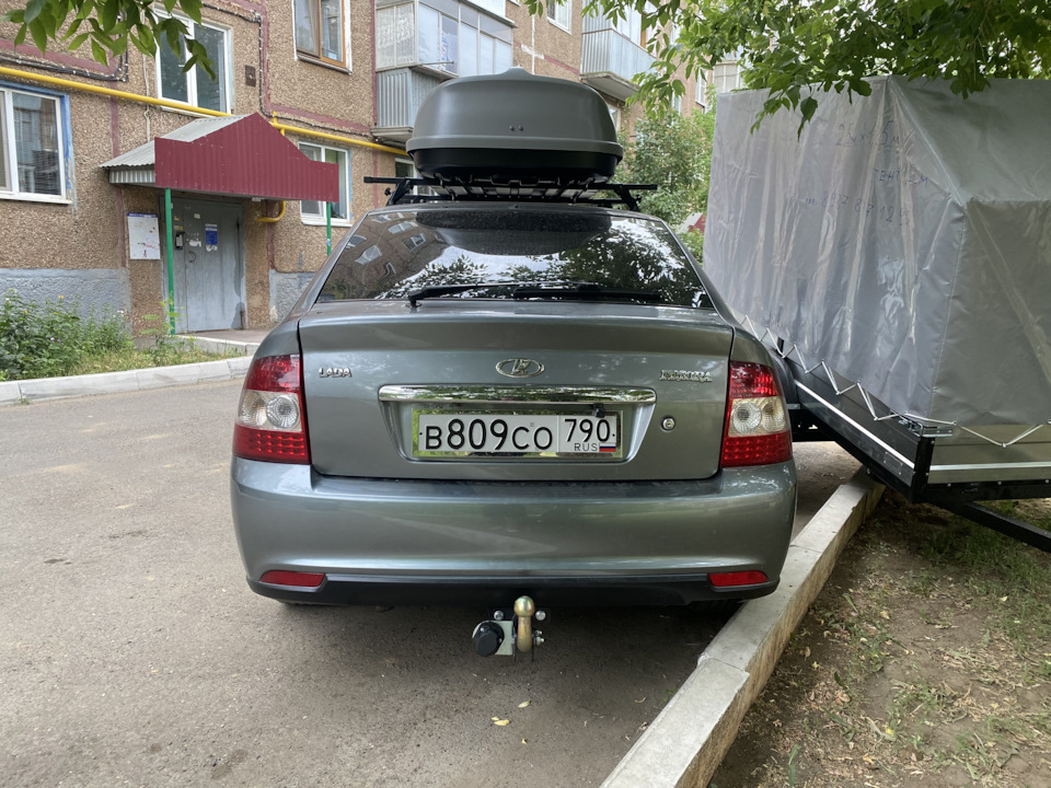 Да будет фаркоп — Lada Приора хэтчбек, 1,6 л, 2008 года | аксессуары ...