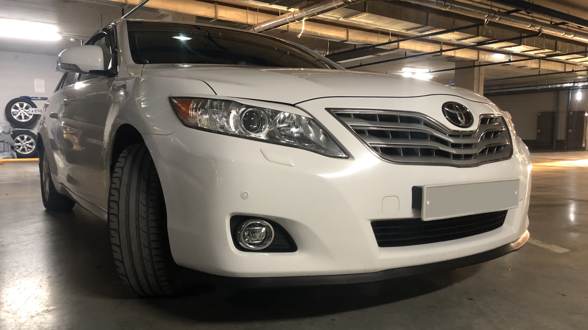 Toyota Camry (XV40) 2.4 бензиновый 2011 | Белоснежка на DRIVE2