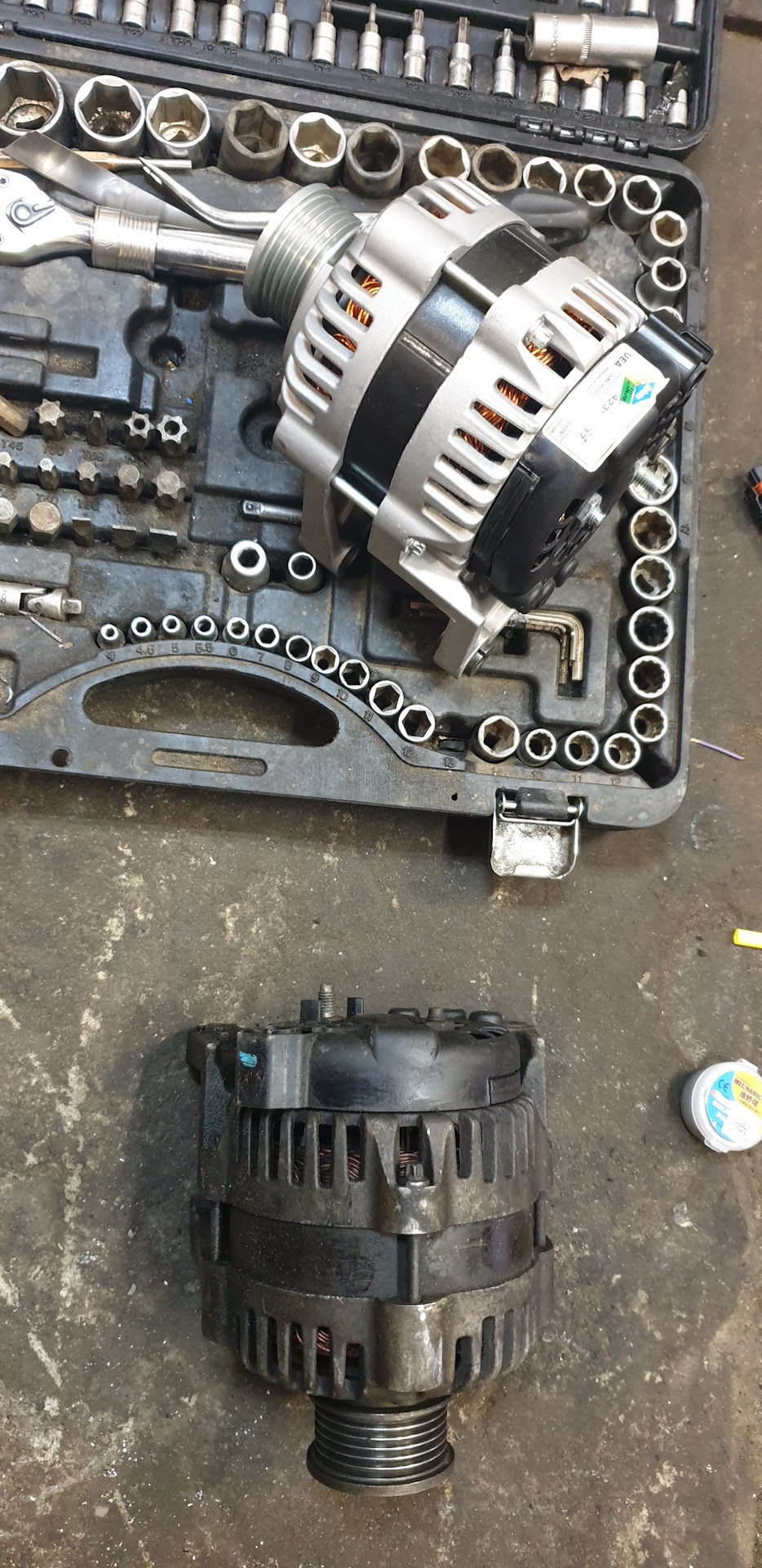 Установка генератора на Шевроле Кобальт от Дэу Джентра — Ravon razbor ...