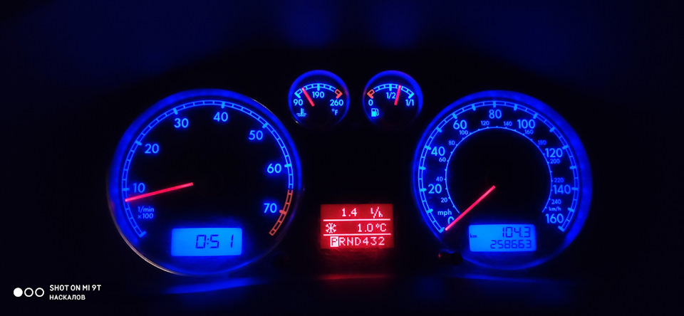 Тест стрелок и подсветка приборки от зажигания приборка 929 ...