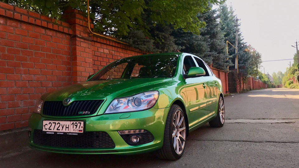 Skoda Octavia RS Green 2020