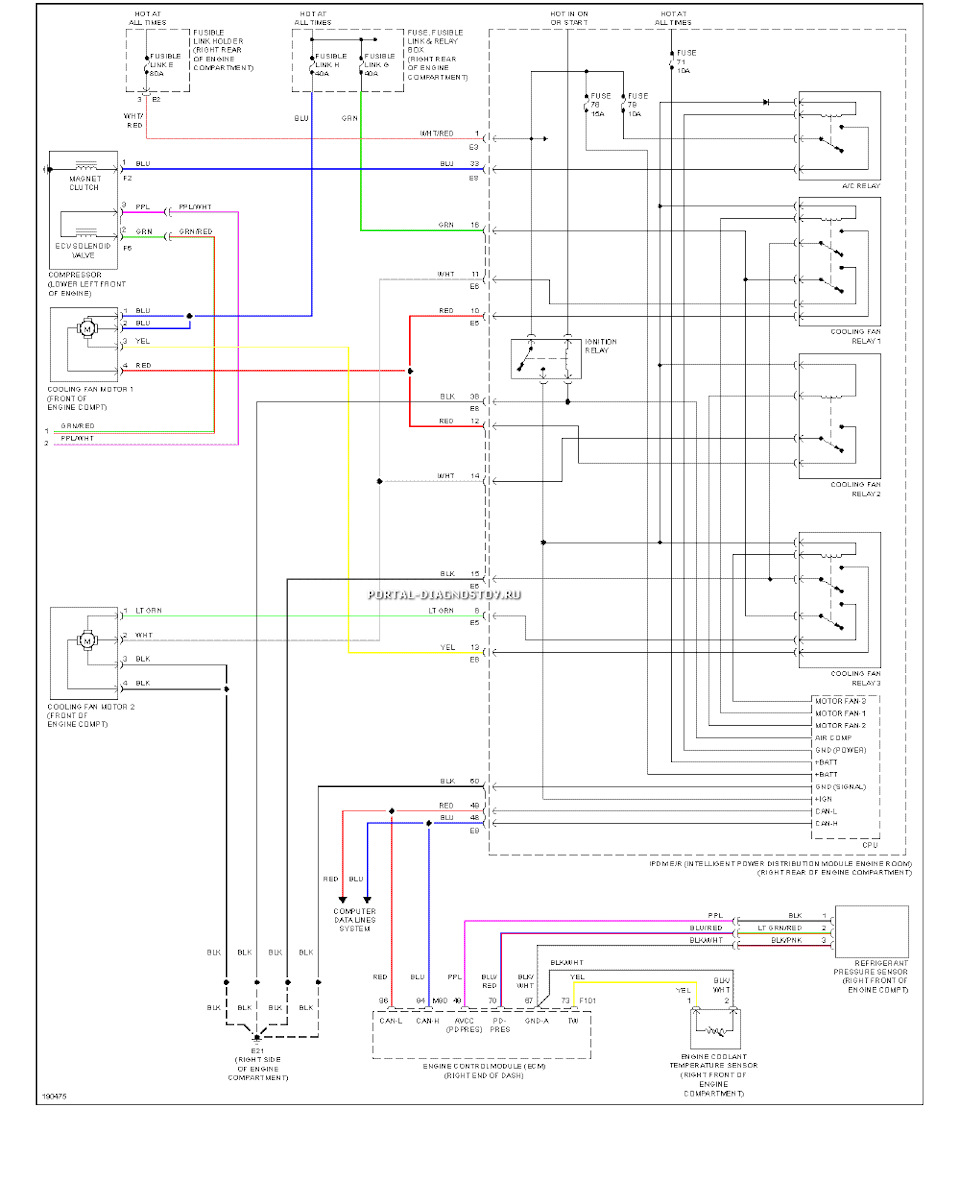 Электросхемы инфинити