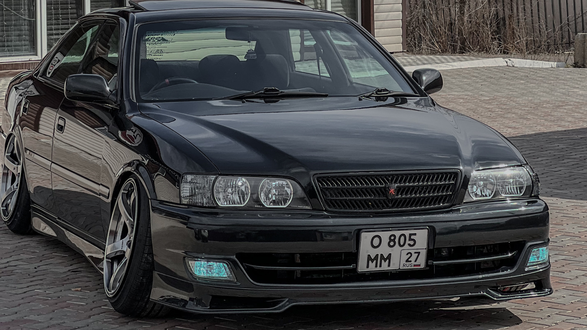 Toyota Chaser (100) 2.5 бензиновый 1997 | чёрный ниндзя🥷 на DRIVE2