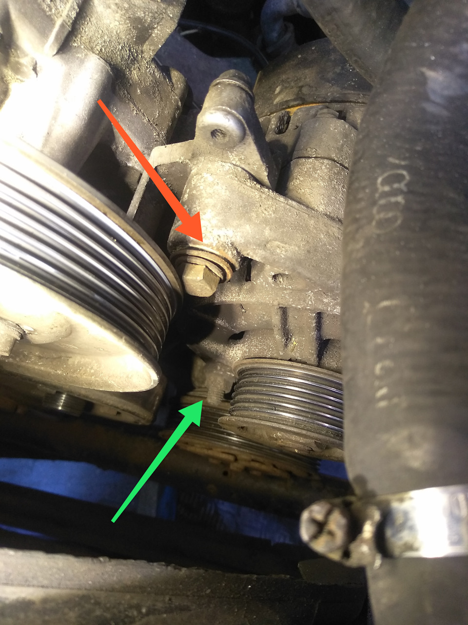 Замена вискомуфты. Снятие и ремонт генератора. Установка обгонной муфты ...