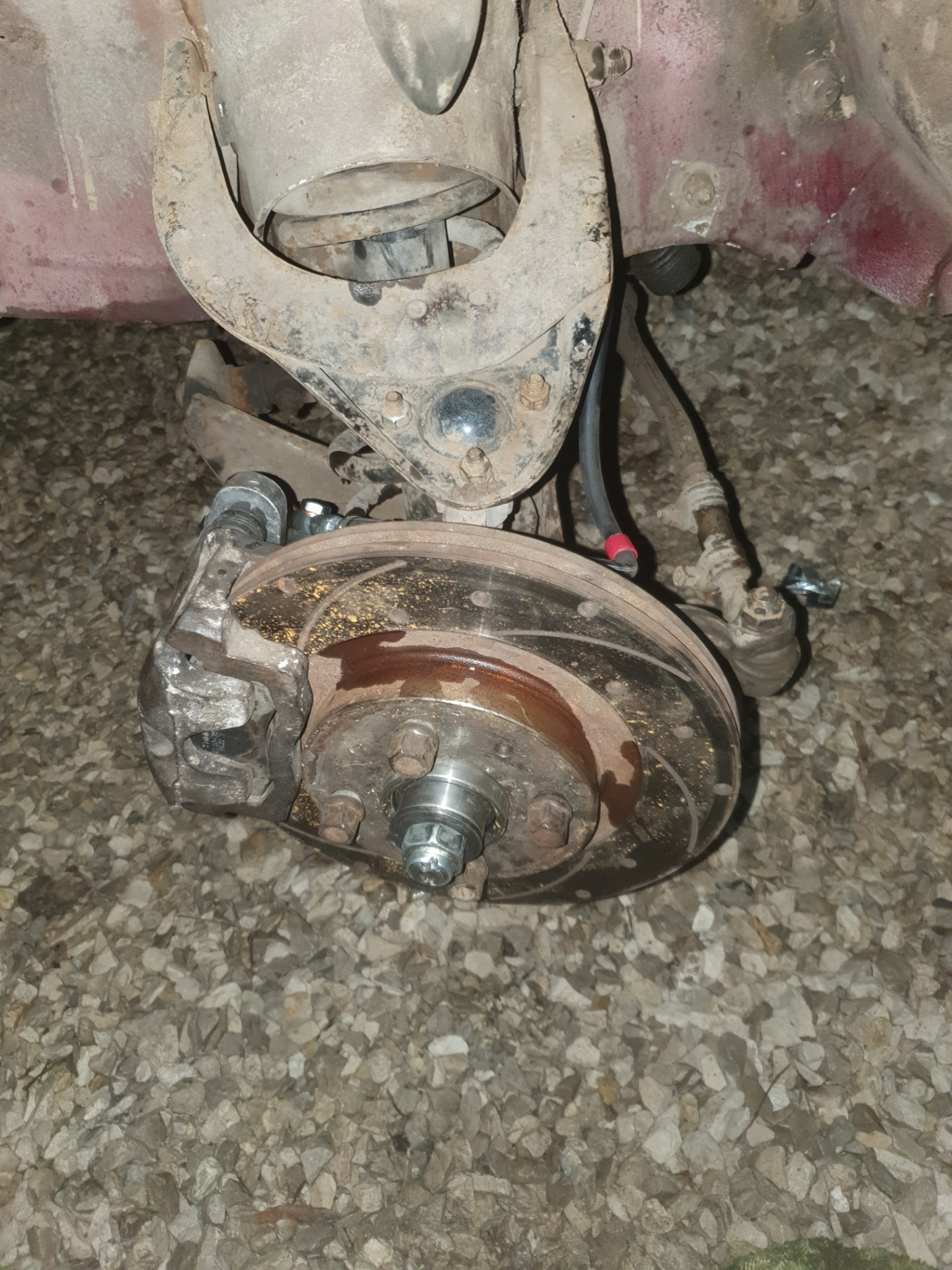 Ступицы 2108 на классику/Тормоза 2112 на классику — Lada 21053, 1,5 л ...