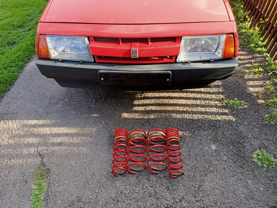Комплект пружин Спорт серии H&R 94040 с занижением -40 — Lada 2109, 1,3 ...