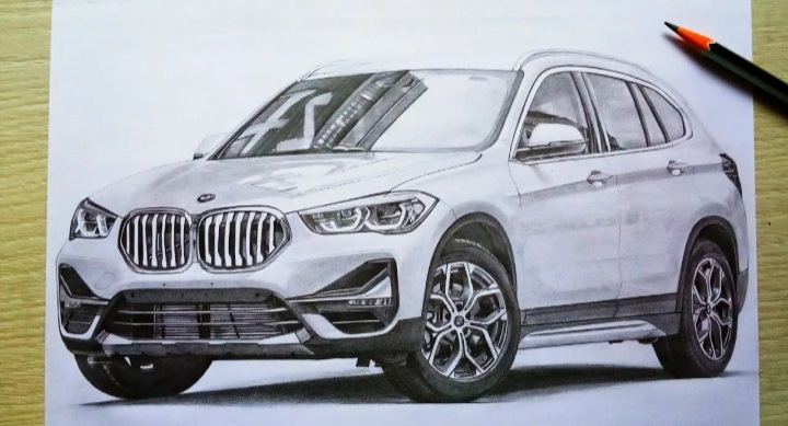 Bmw x7 рисунок