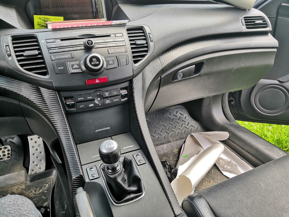 Карбоновая ткань 3М — Honda Accord (8G), 2,4 л., 2009 года | тюнинг ...