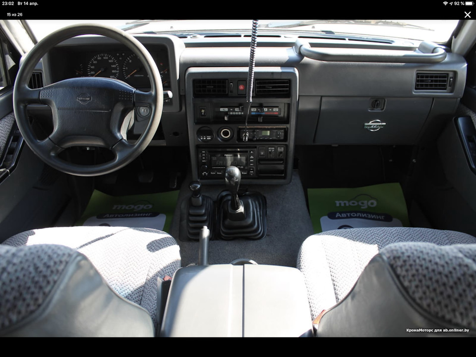Фото в бортжурнале Nissan Patrol GR I (Y60)