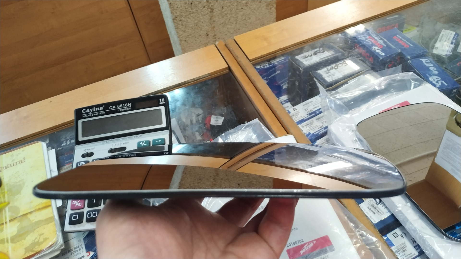 Асферическое зеркало заднего вида🌠 — Volkswagen Transporter T4, 2,4 л ...