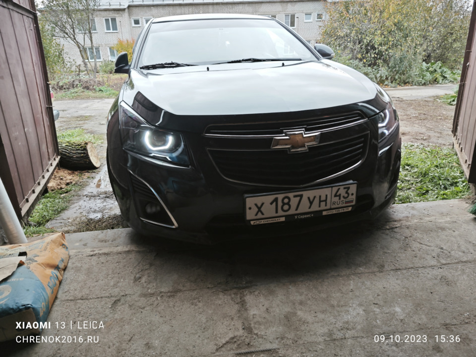 Фары передние а13 3.0 — Chevrolet Cruze (1G), 1,8 л, 2013 года ...