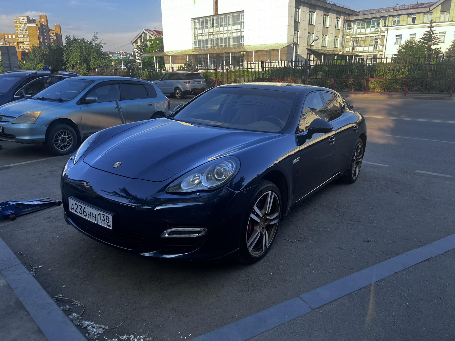 Ремонт колес — Porsche Panamera (1G) 970, 4,8 л, 2011 года | шины | DRIVE2