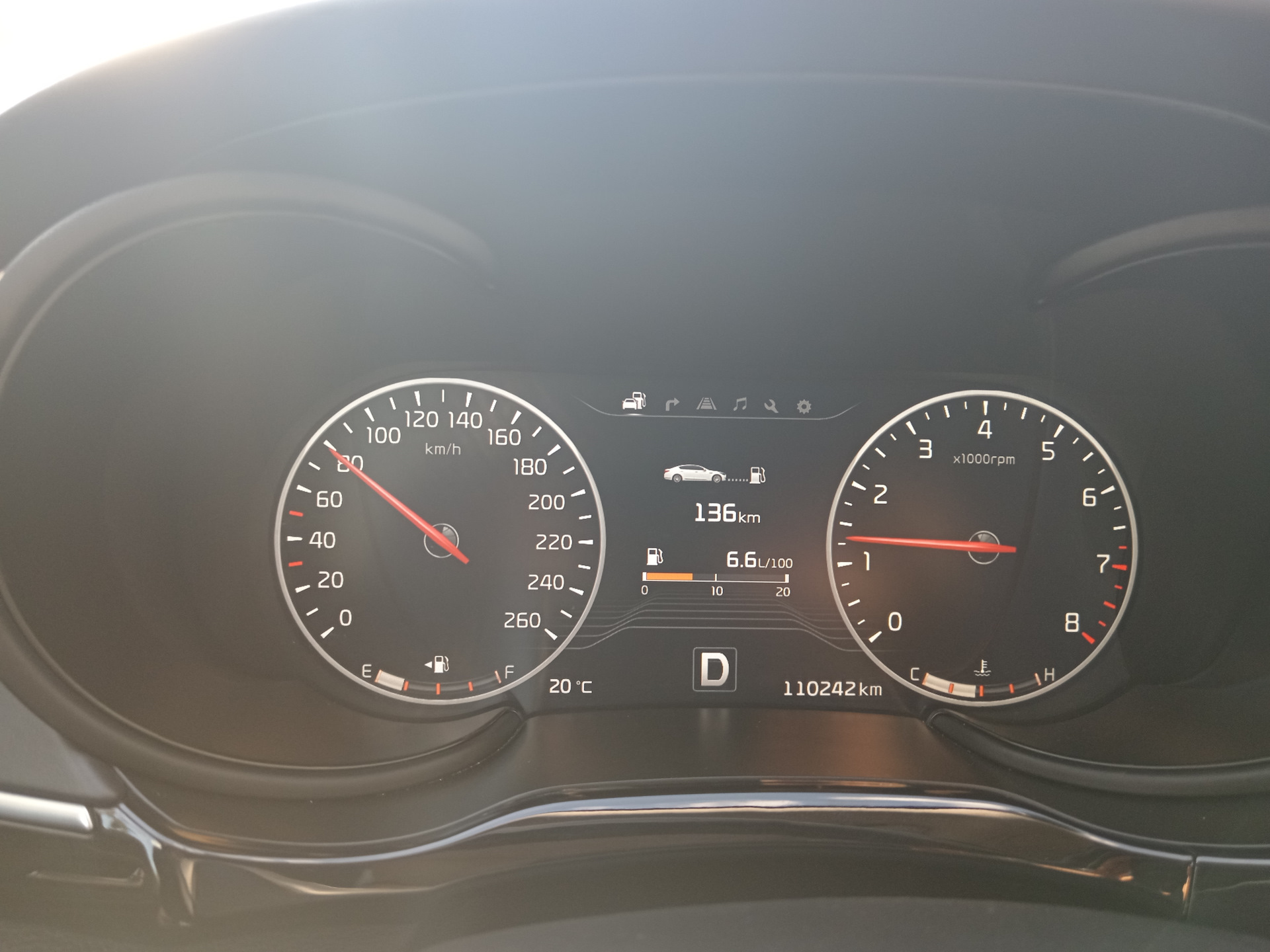 Расход топлива V8 5.0 — KIA Quoris, 5 л, 2015 года | другое | DRIVE2