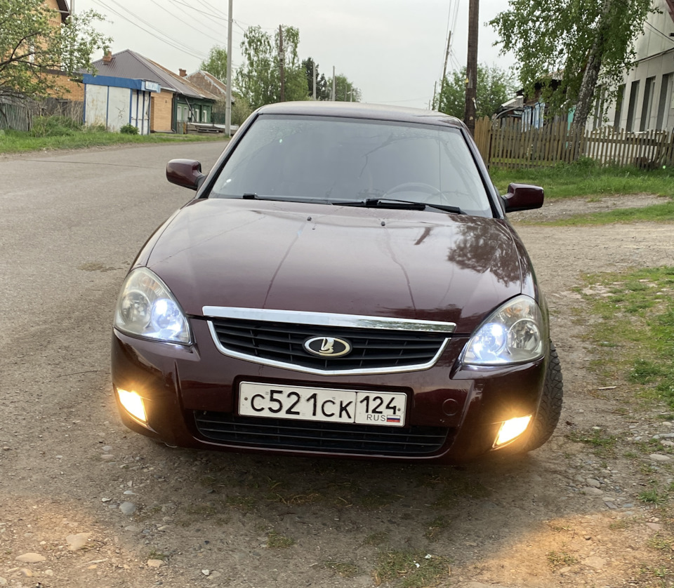 ПТФ — Lada Приора хэтчбек, 1,6 л, 2008 года | другое | DRIVE2