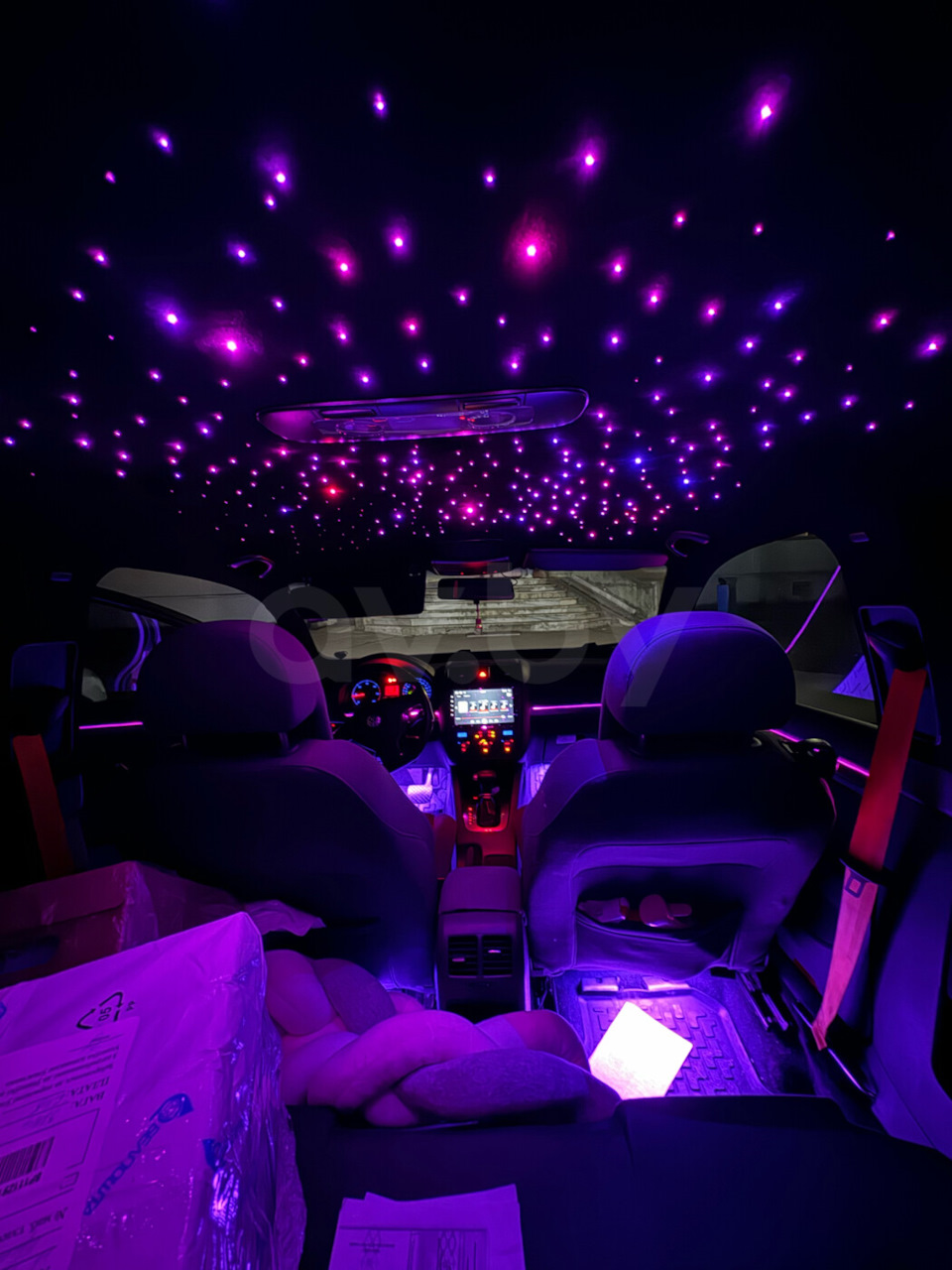 Замена освещения салона в LED — Opel Zafira B, 1,9 л, 2005 года ...