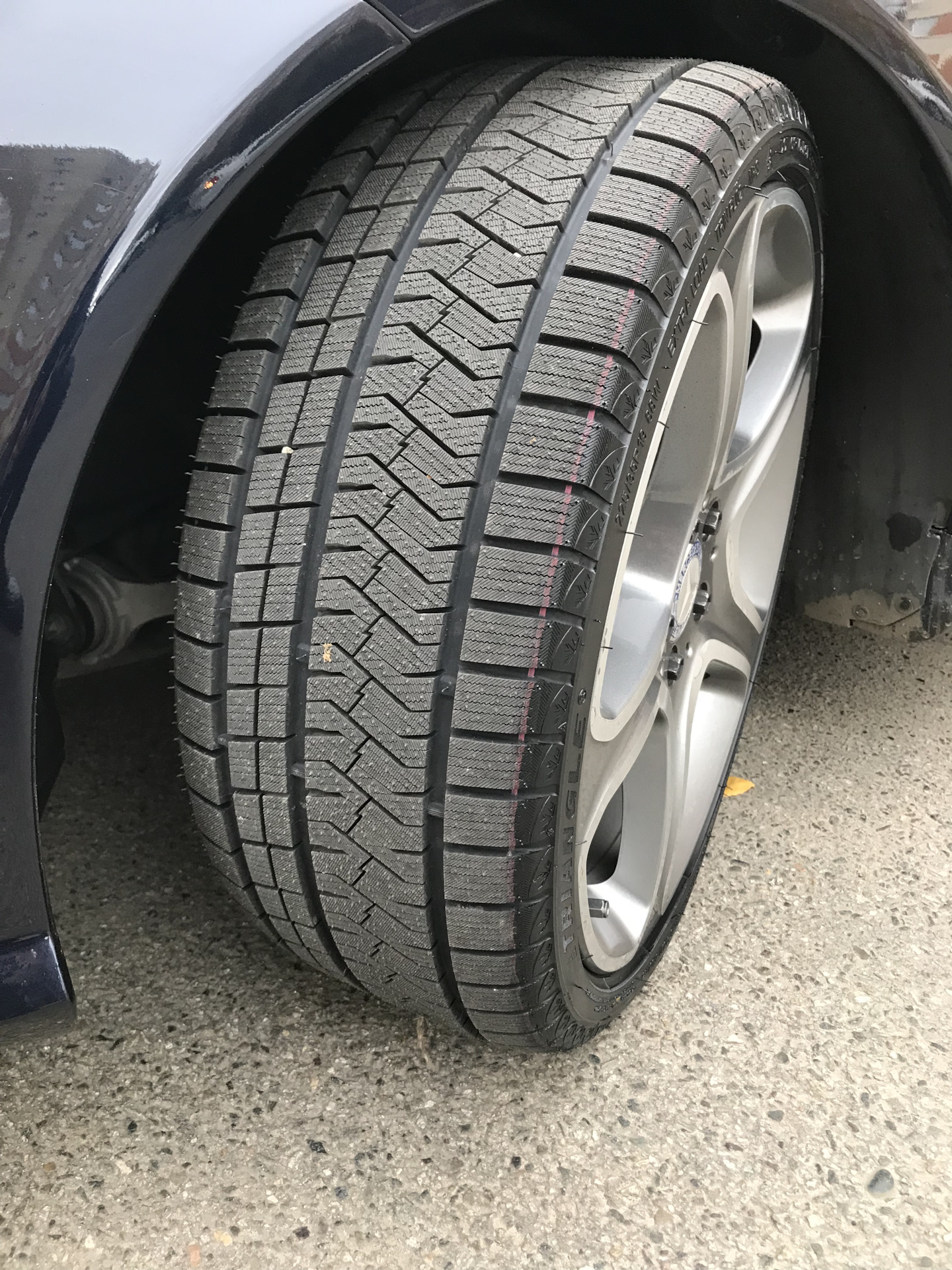 Зимняя резина 225/35/19 triangle snowlink pl02 - Mercedes-Benz C-class (W204), 1