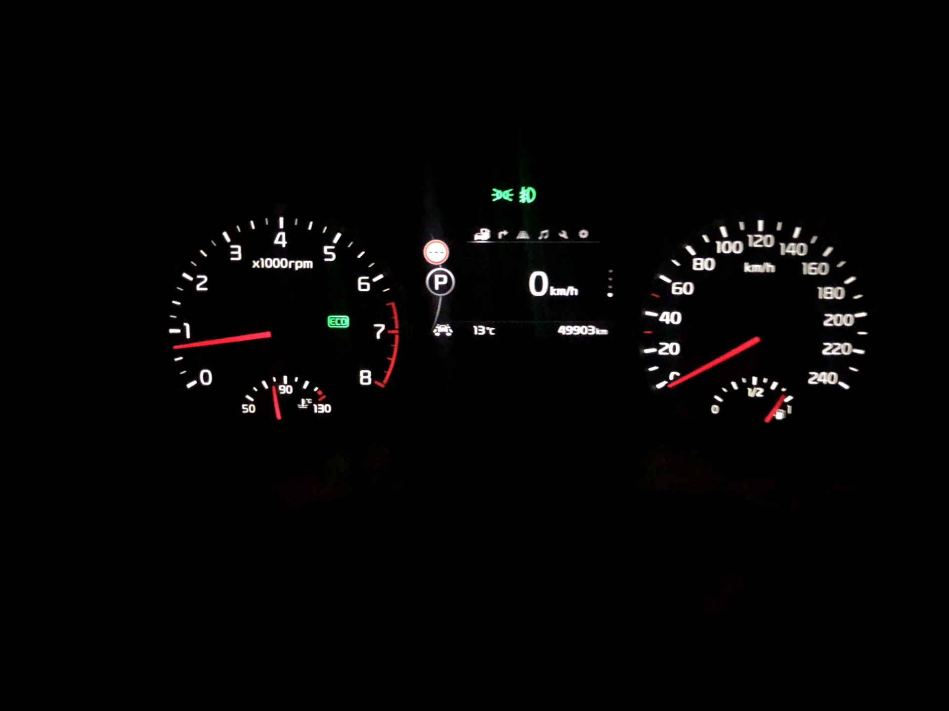 Приборная панель Supervision с цветным дисплеем — KIA Sportage (4G), 2 ...