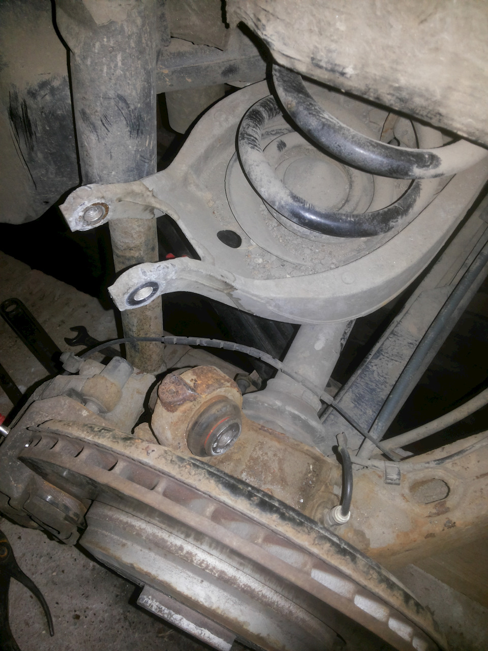 замена плавающих сайлентблоков — BMW 3 series (E46), 3 л., 2002 года ...