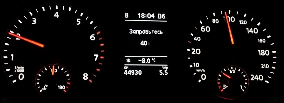 разбор приборки часть2, финальная — Volkswagen Tiguan (1G), 2 л, 2011 ...