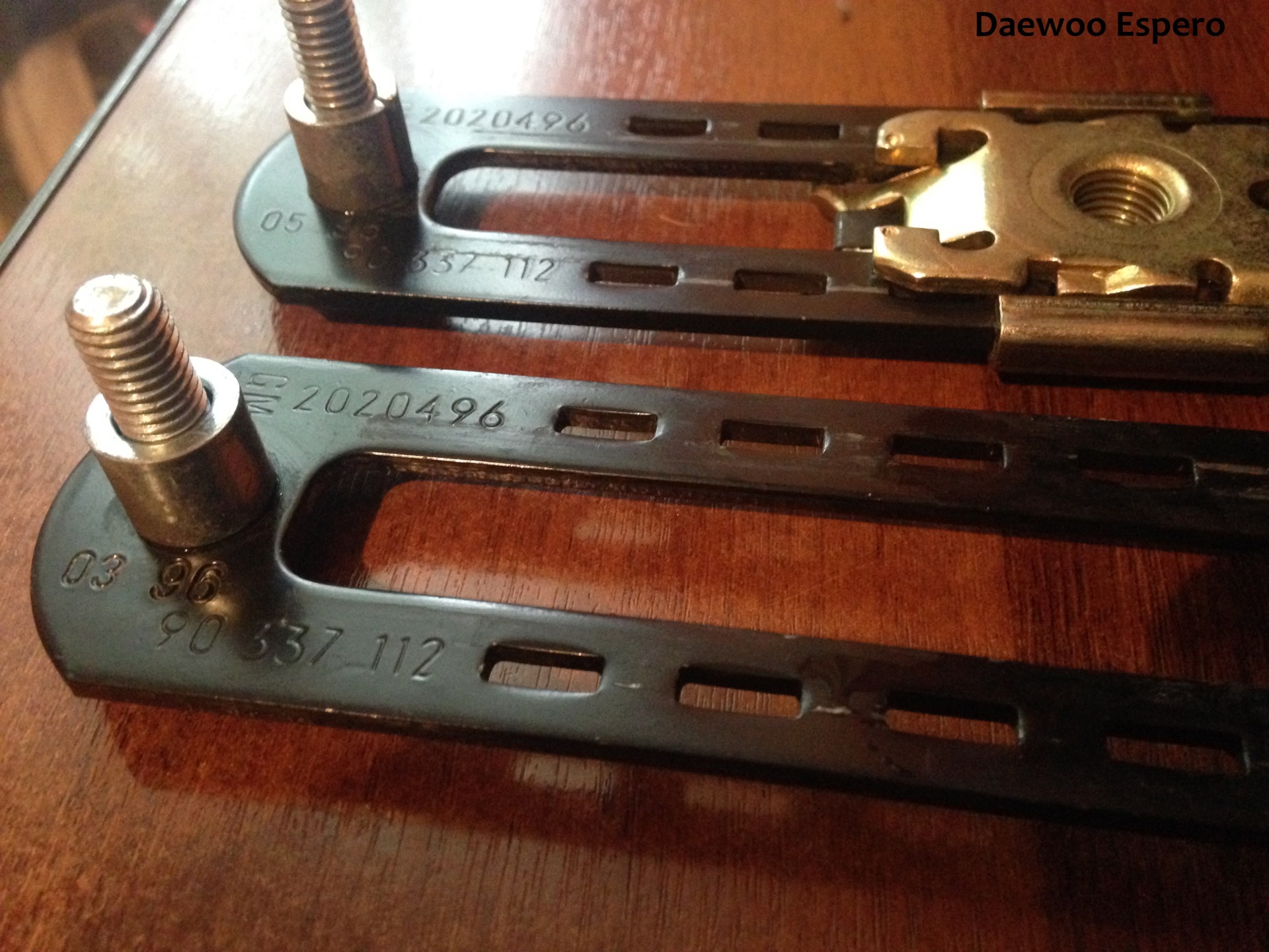 Регулировка ремней безопасности от Daewoo Espero — Daewoo Nexia, 1,5 л ...