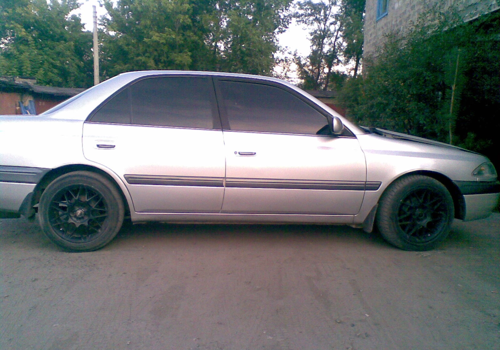 Занижение toyota carina e