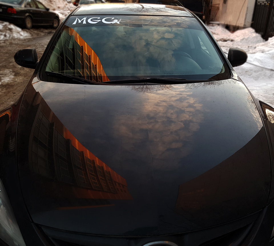 Новая наклейка MGC — Mazda 6 (2G) GH, 2 л, 2010 года | аксессуары | DRIVE2