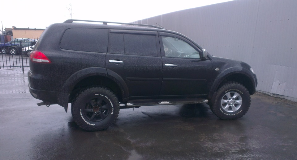 покраска дисков жидкой резиной дубль два — Mitsubishi Pajero Sport (2G ...