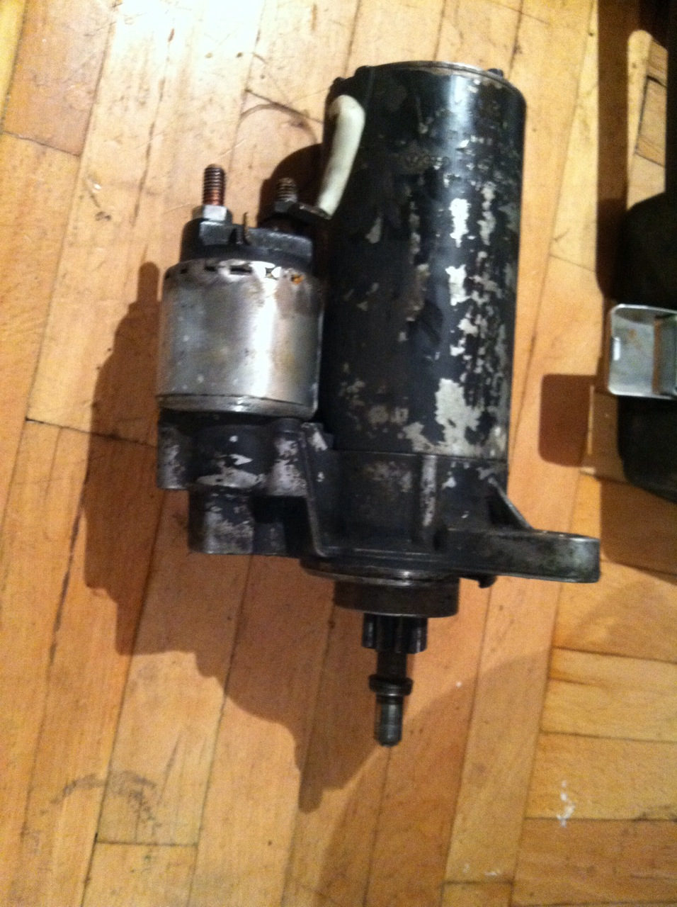 Профилактика стартера — Volkswagen Jetta II, 1,6 л, 1986 года ...