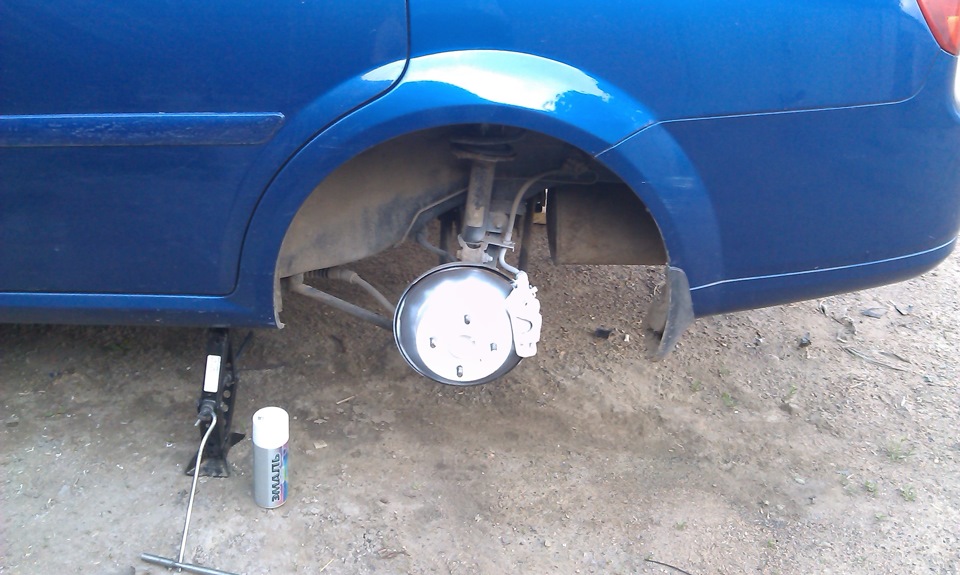 Покраска супортов — Chevrolet Lacetti Sedan, 1,4 л, 2008 года | тюнинг ...