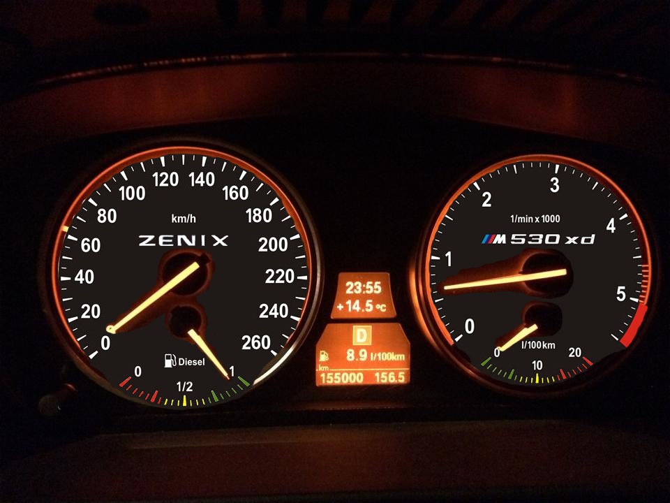 # 10 Приборка в стиле М — BMW 5 series Touring (E61), 3 л, 2006 года ...