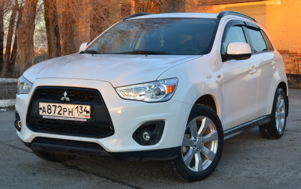 Перевод Автомобиля на летний период — Mitsubishi ASX, 1,6 л, 2013 года ...