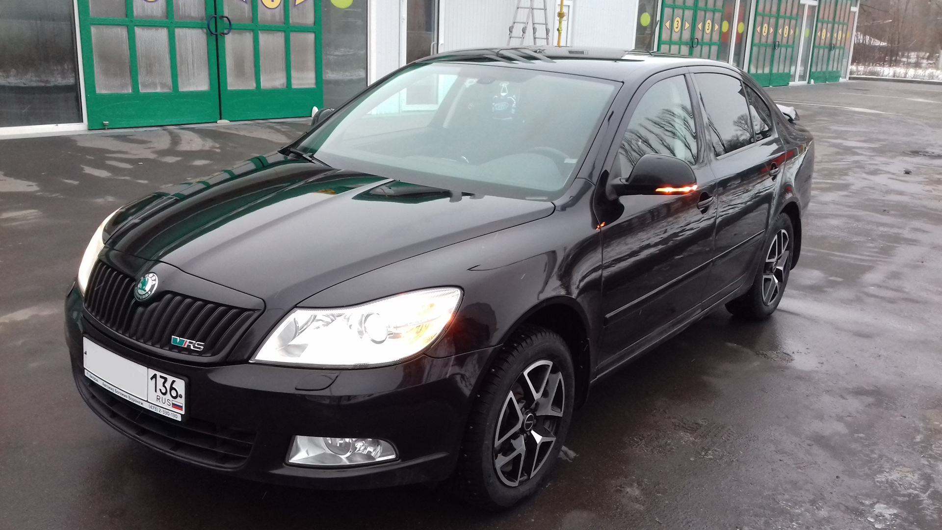 Skoda Octavia A5 Mk2 1.8 бензиновый 2011 | Чёрный Ураган 1.8TSI на DRIVE2