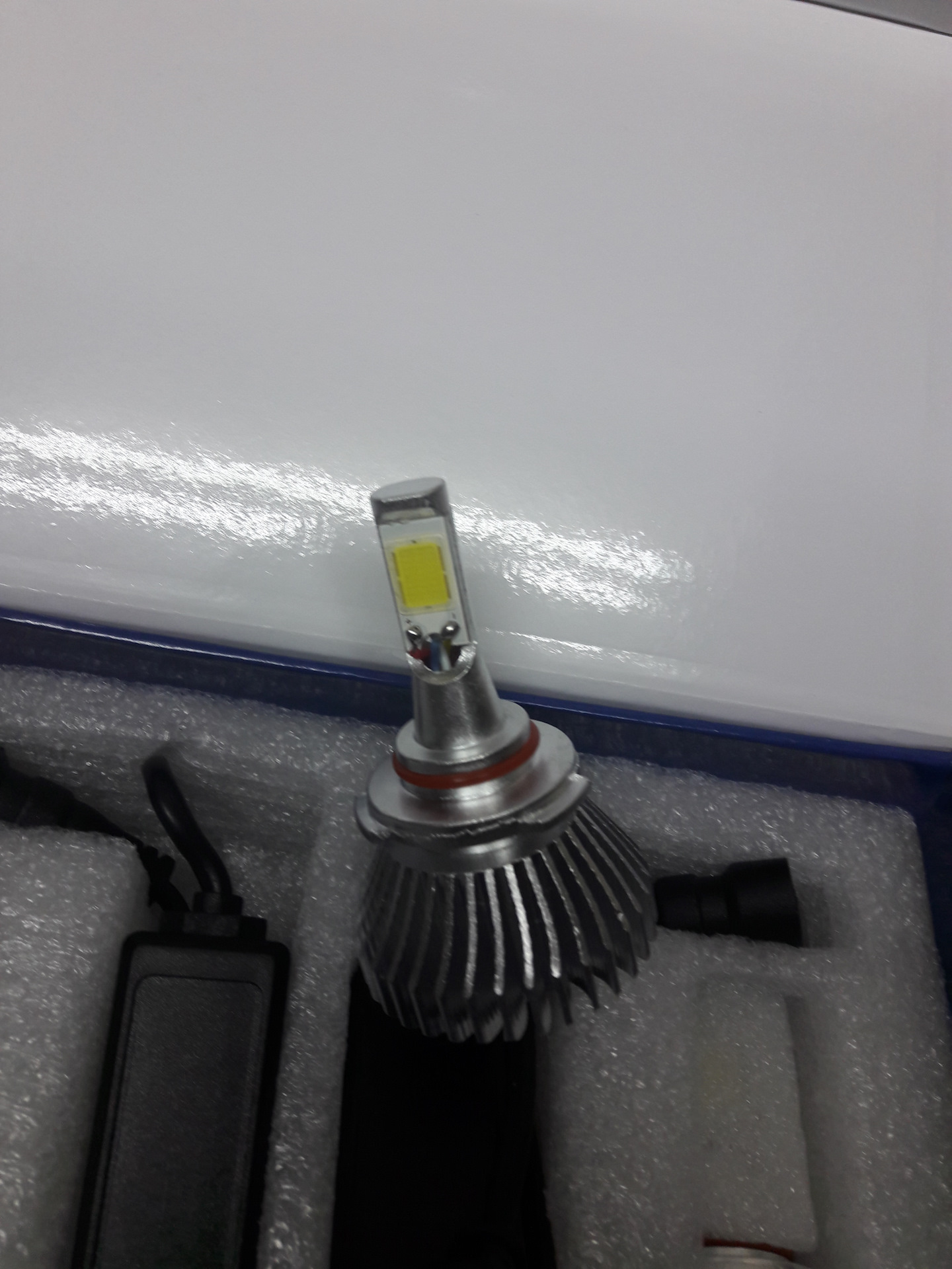 Светодиоды в туманки, как ходовые огни. — Subaru Forester (SH), 2 л ...