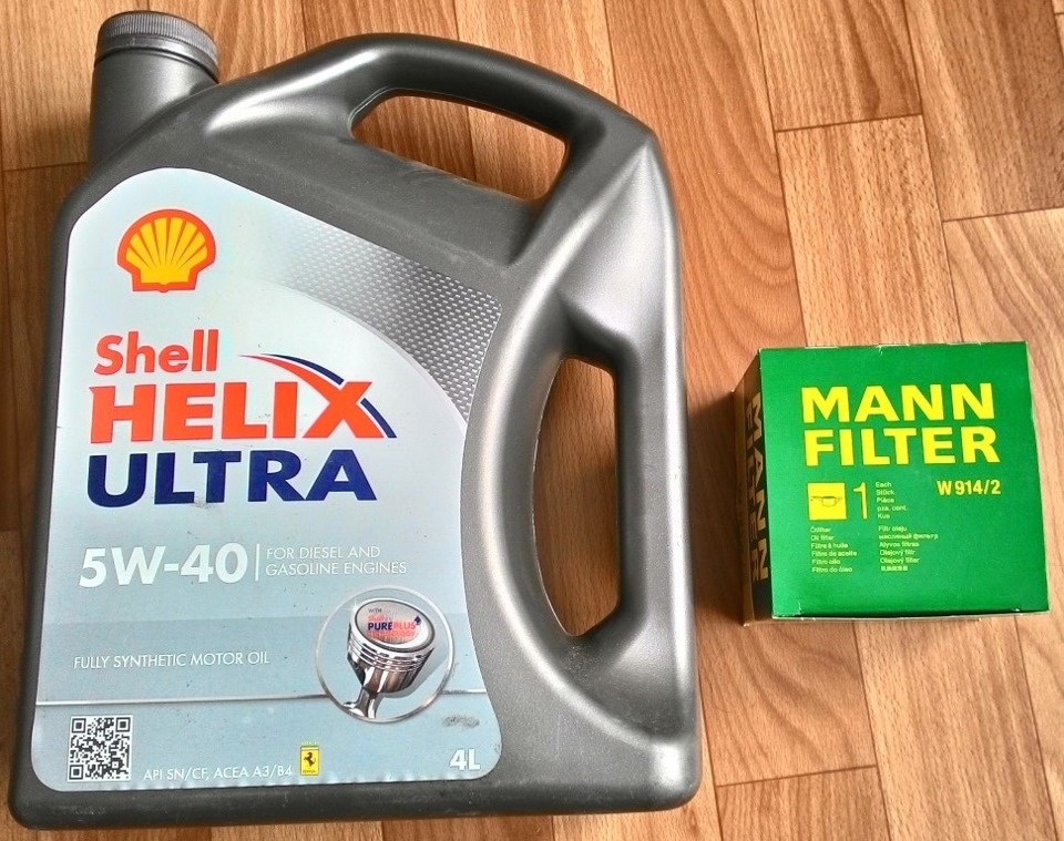 Масло и фильтр — Lada Гранта Лифтбек (1G), 1,6 л, 2014 года ...