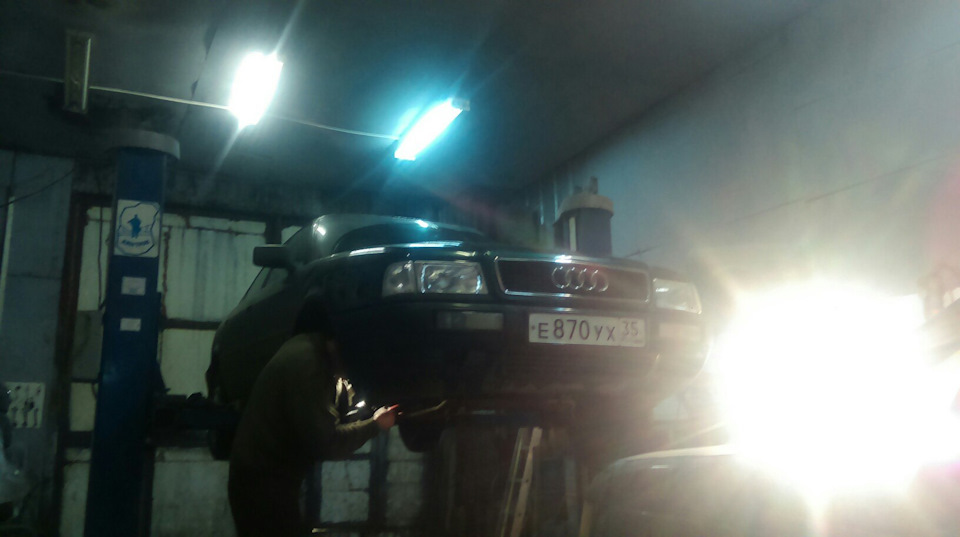 Стук в подвеске при торможении. (решено) — Audi 80 (B3), 1,8 л, 1987 ...