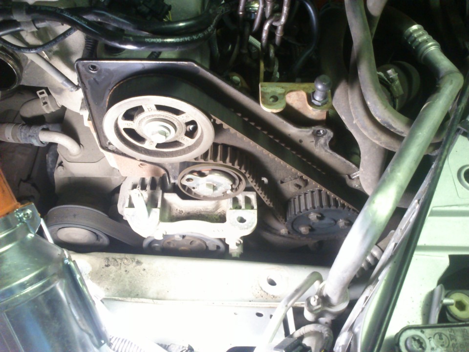 Вот этот ремешок и ролик дозаказали — Ford Focus Hatchback II