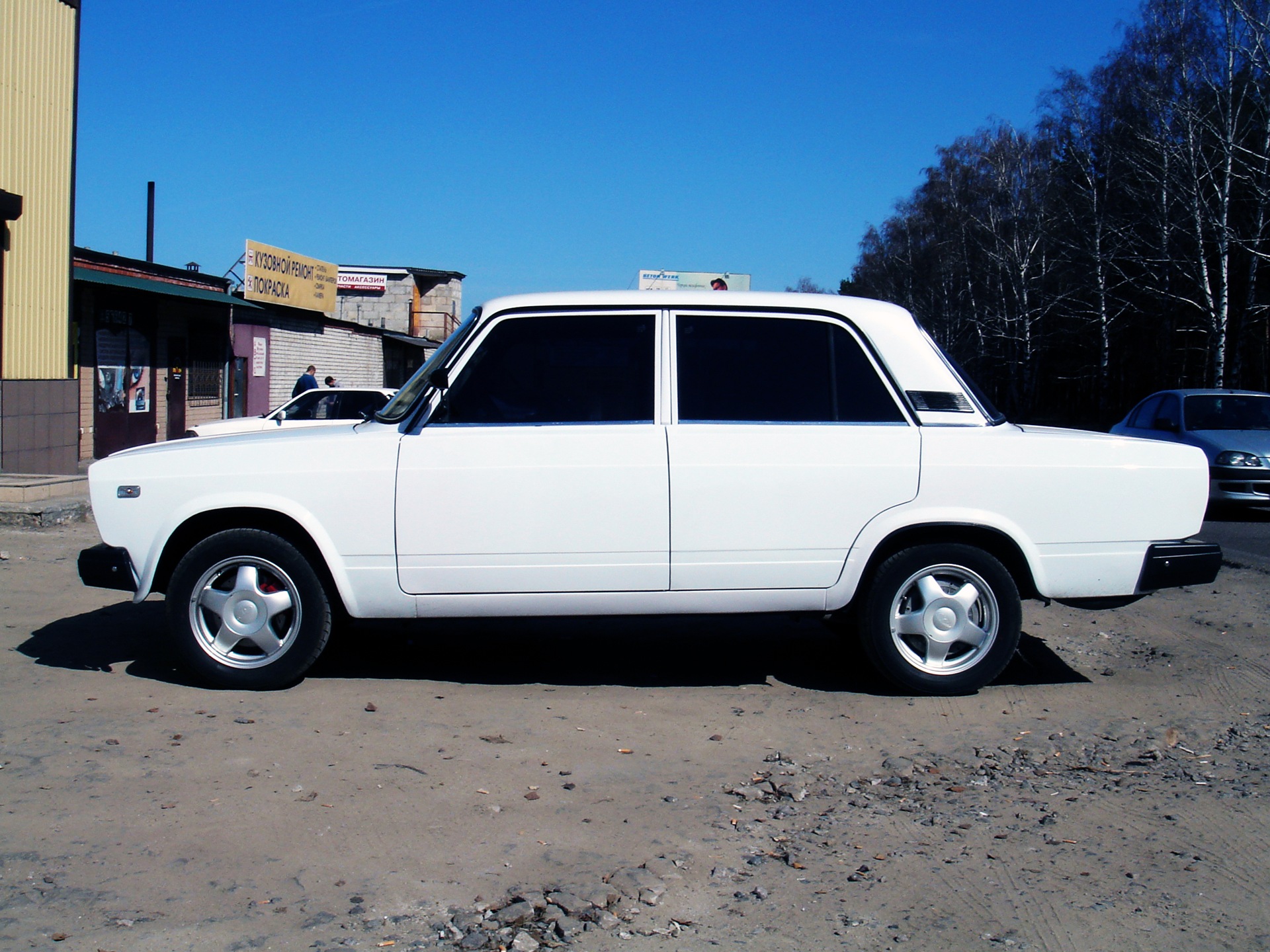 Для тех, кто на брюхе — Lada 2107, 1,6 л, 2008 года | тюнинг | DRIVE2