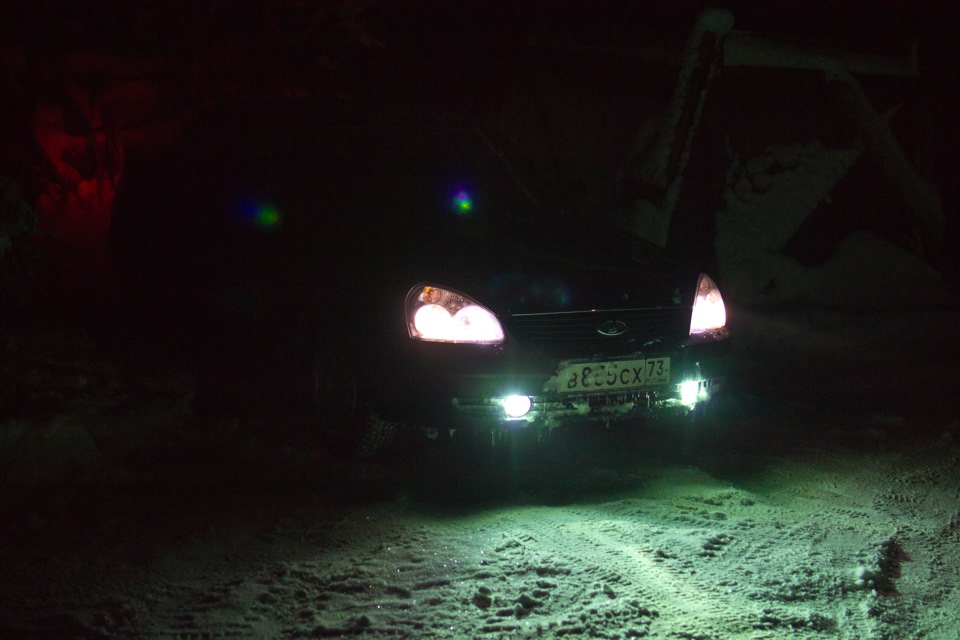 Лампочки под ксенон 6000К — Lada Приора седан, 1,6 л, 2008 года ...