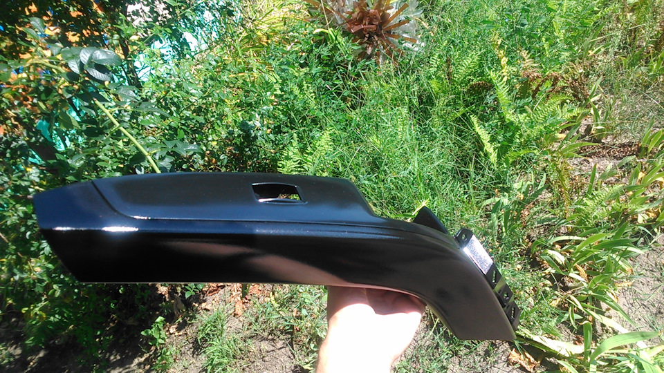 Продолжаем красить пластик салона — Mitsubishi Outlander XL, 2 л, 2010 ...