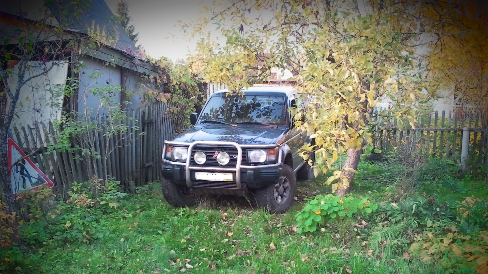 Mitsubishi Pajero (2G) 3.5 дизельный 1997 | Крокодил на DRIVE2