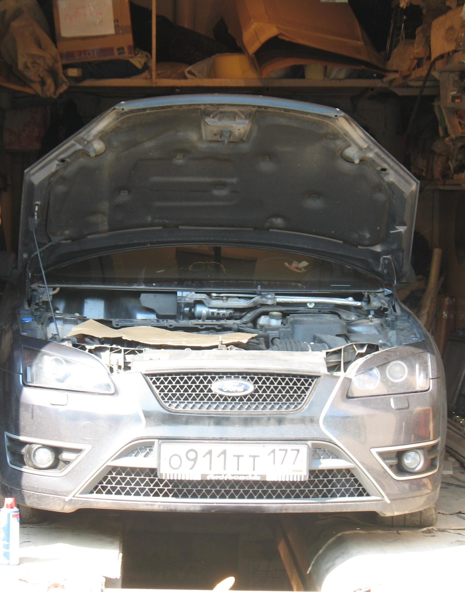 14. Установка паука 4-2-1 от B-Tuning — Ford Focus II Hatchback, 2,5 л,  2007 года | тюнинг | DRIVE2