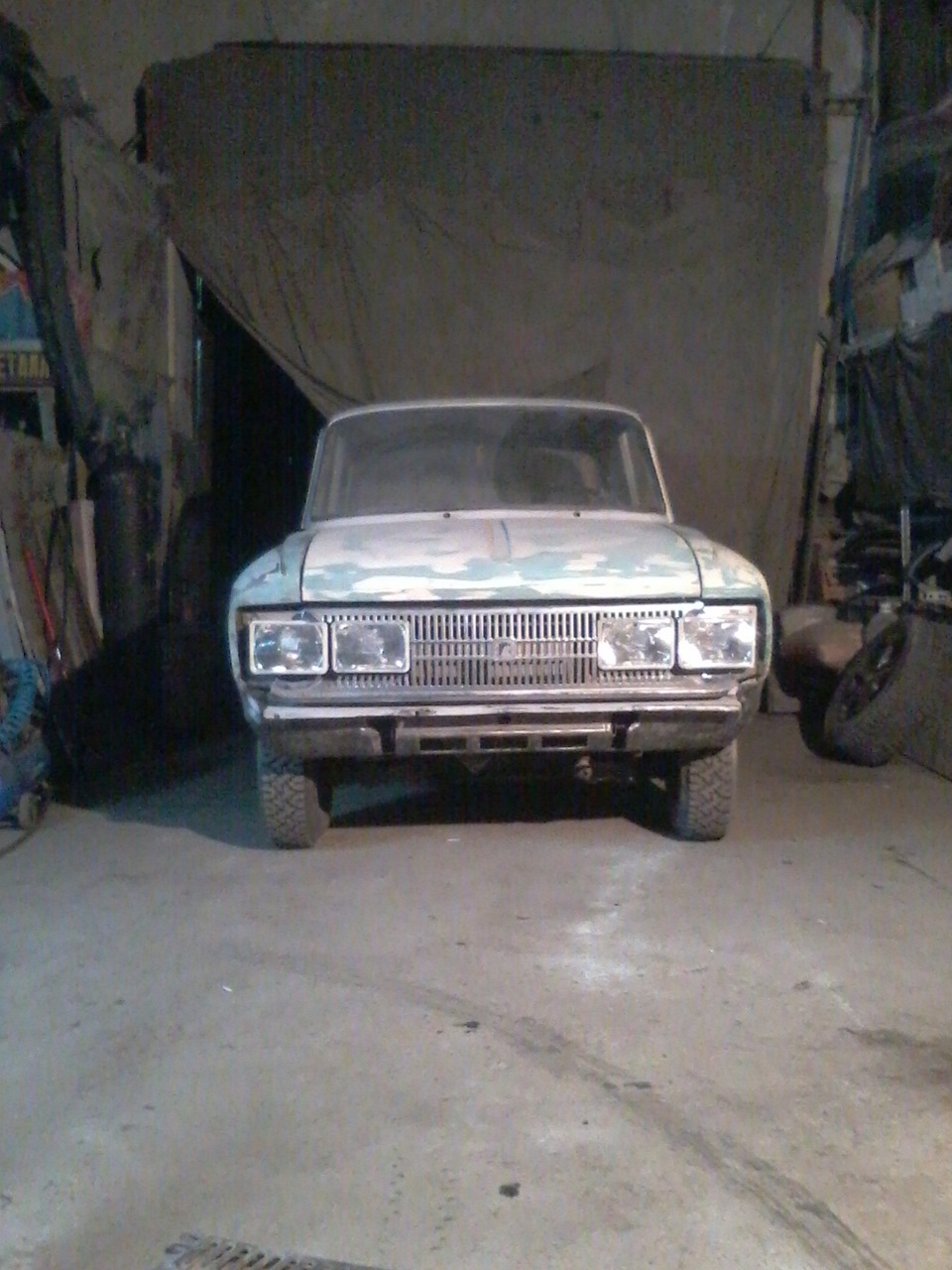 мордочка "проба" — ИЖ Москвич 412, 1,5 л, 1972 года | тюнинг | DRIVE2