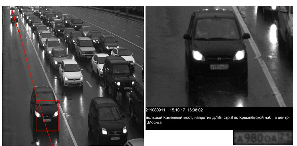 Штраф за езду по выделенной — Hyundai Getz, 1,4 л, 2008 года ...