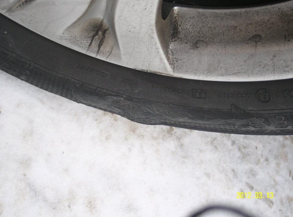 Шишка на колесе — Mazda 3 (2G) BL, 1,6 л, 2009 года | шины | DRIVE2