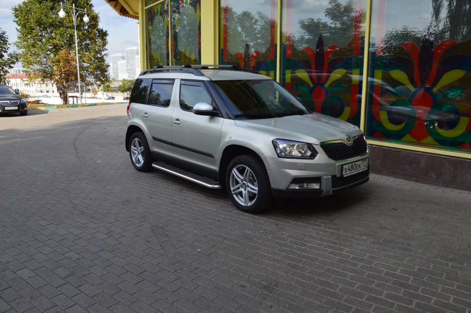 Skoda Yeti матовая пленка